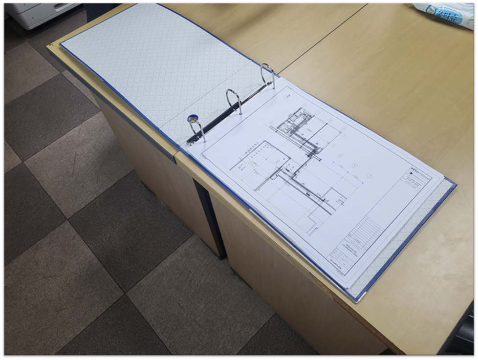 SKID 공정 1단계: 도면 접수 및 구조 검토