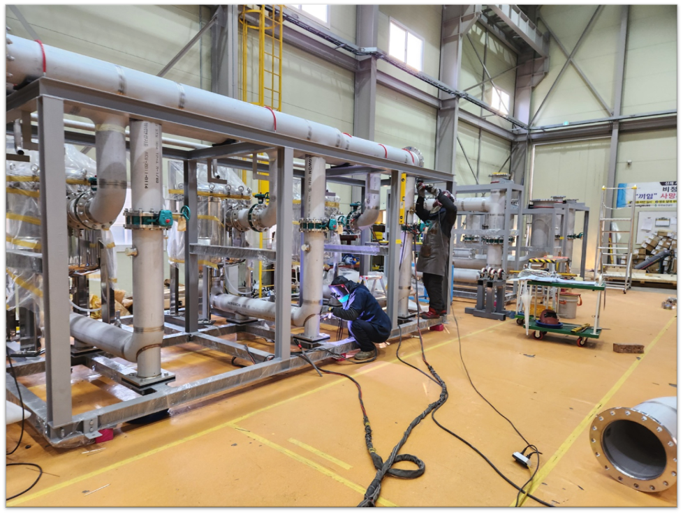 SKID 공정 3단계: 제작