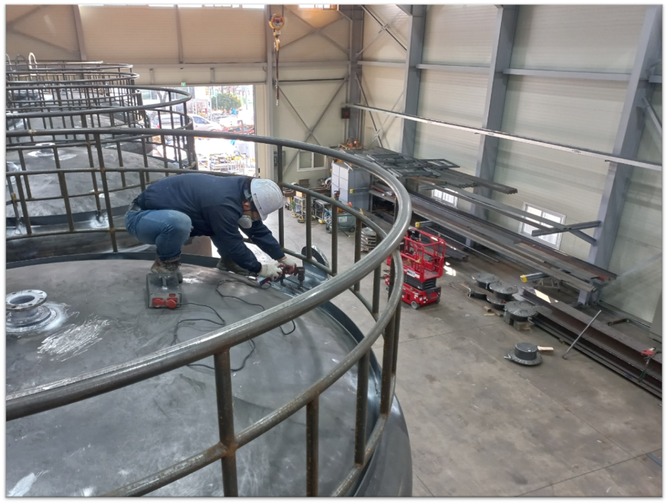 VESSEL 공정 3단계: 제작